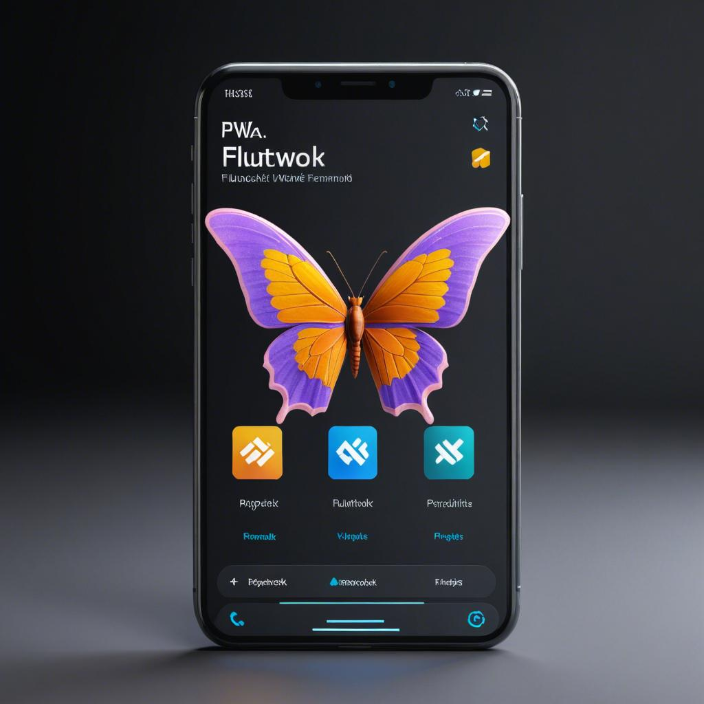 Building PWA apps using framework flutter