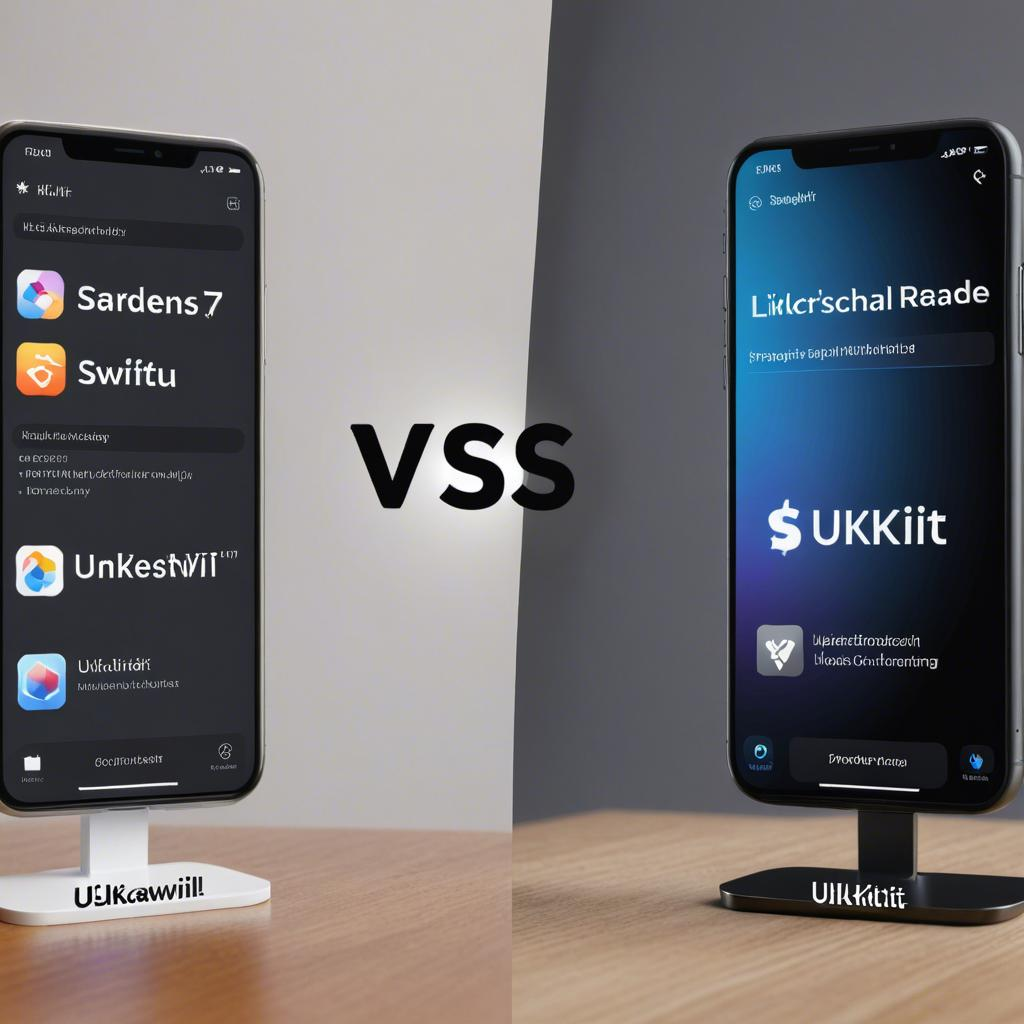 Comparison of UIKit vs SwiftUI7 – Features/Ease of Use/Support/Third Party Libraries/AI/Blockchain/ERP in 2024