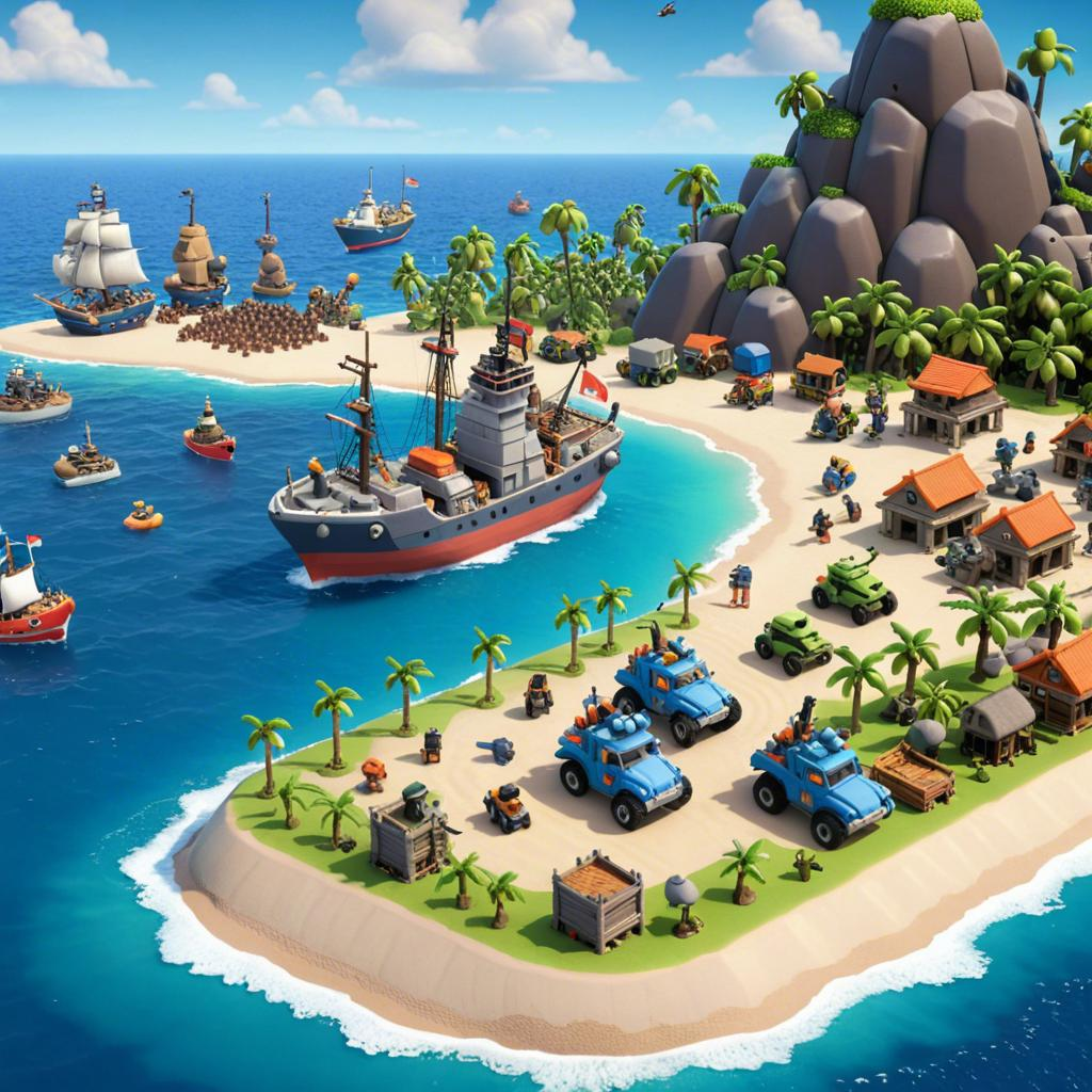 How to Build/Create an App like Boom beach   – Features using AI/Blockchain/ERP  Cost and Technology Stack in 2024