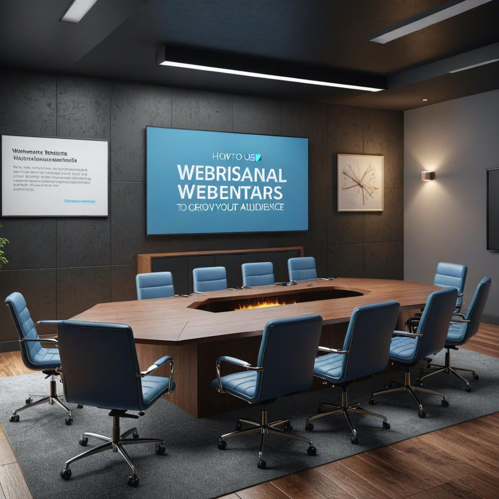 How to Use Webinars to Grow Your Audience